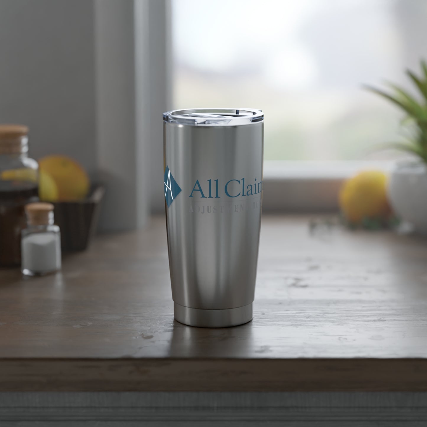 All Claims Insulated Stainless Steel 20oz Tumbler