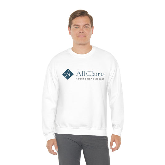 All Claims Logo Unisex Heavy Blend™ Crewneck Sweatshirt