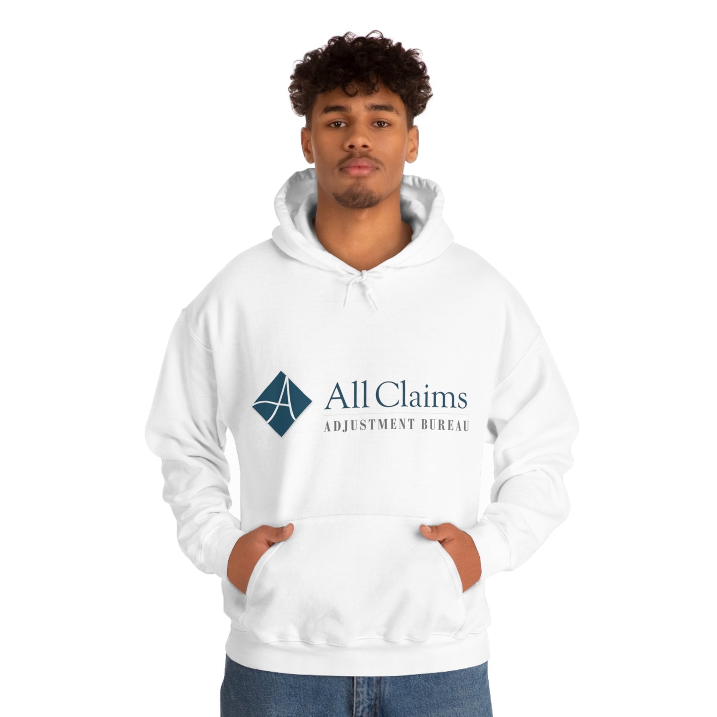 All Claims Logo Unisex Heavy Blend™ Hooded Sweatshirt