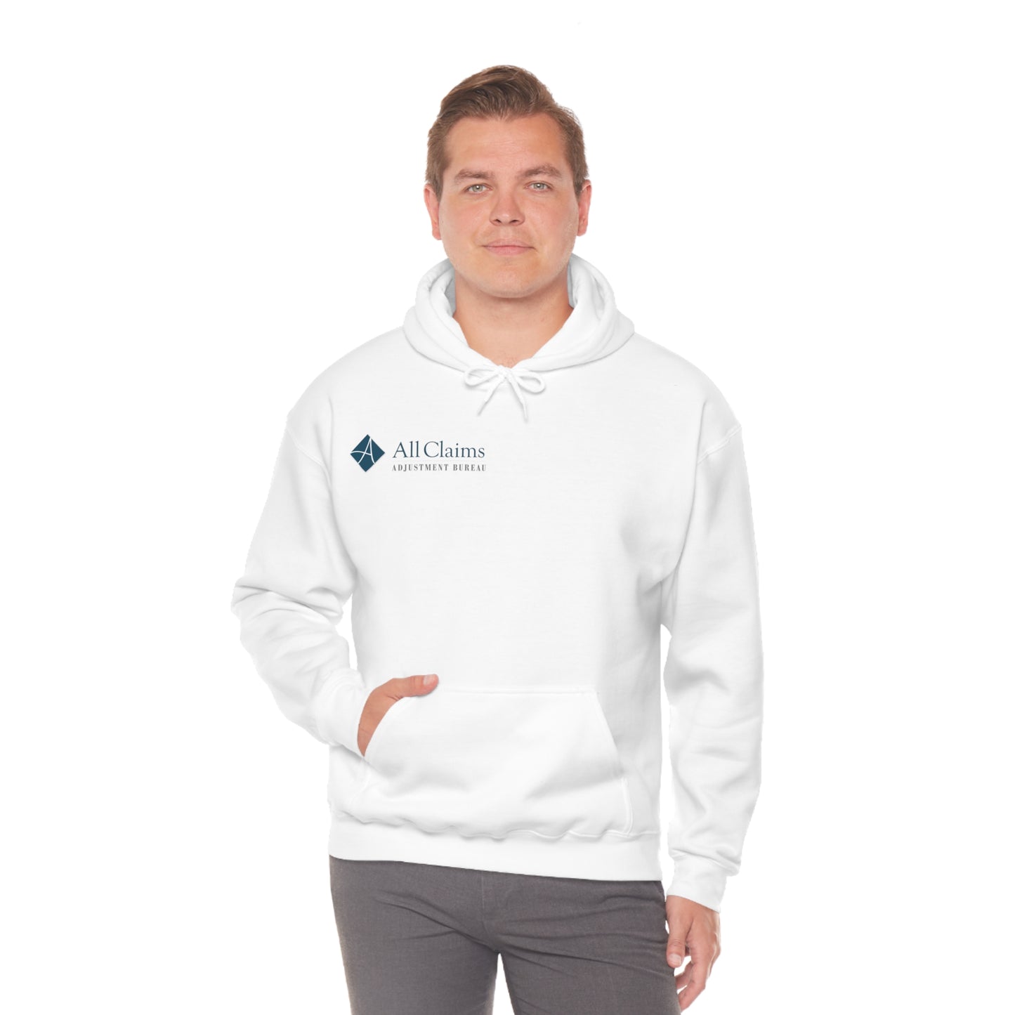 All Claims Side Logo Unisex Heavy Blend™ Hooded Sweatshirt