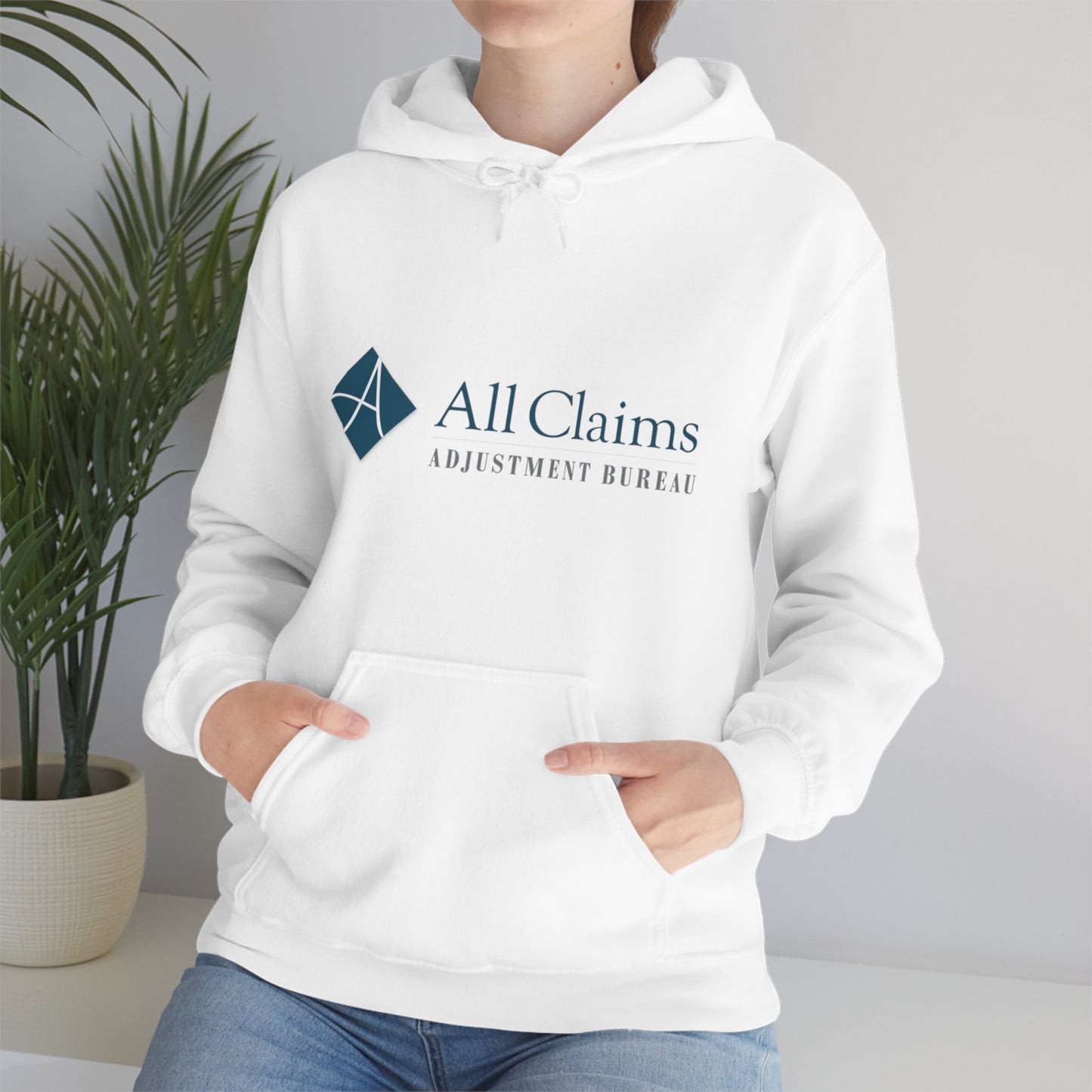 All Claims Logo Unisex Heavy Blend™ Hooded Sweatshirt