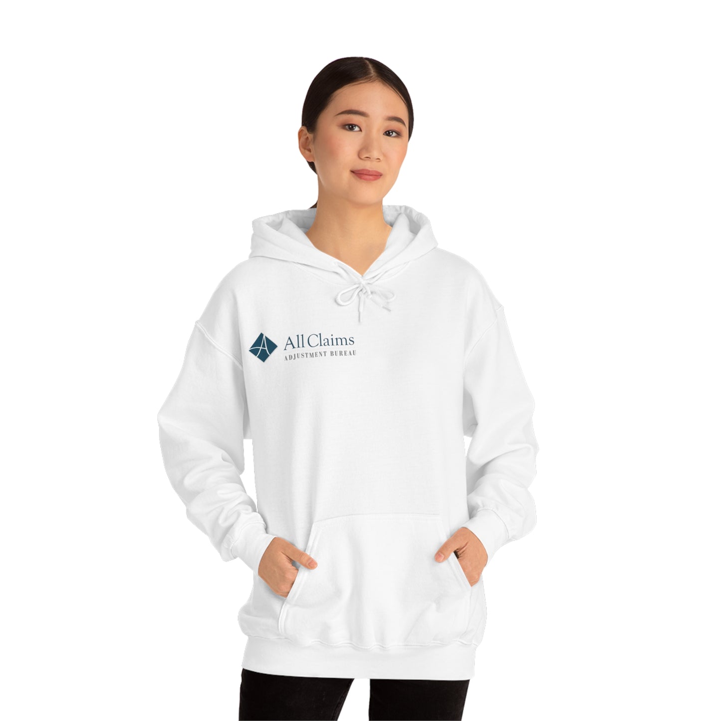 All Claims Side Logo Unisex Heavy Blend™ Hooded Sweatshirt