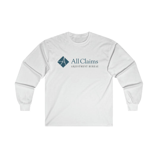 All Claims Logo Long Sleeve T-Shirt (Multiple Colors Available)