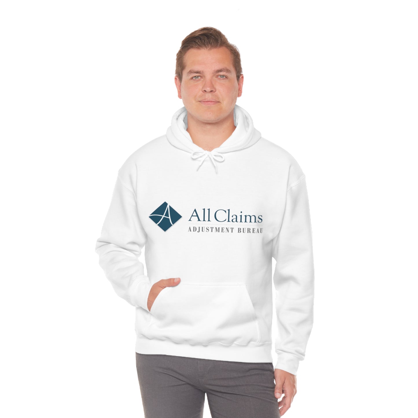 All Claims Logo Unisex Heavy Blend™ Hooded Sweatshirt