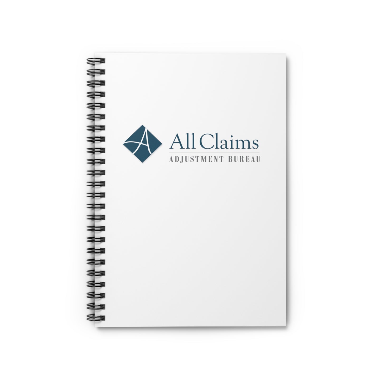 All Claims Spiral Notebook - Ruled Line