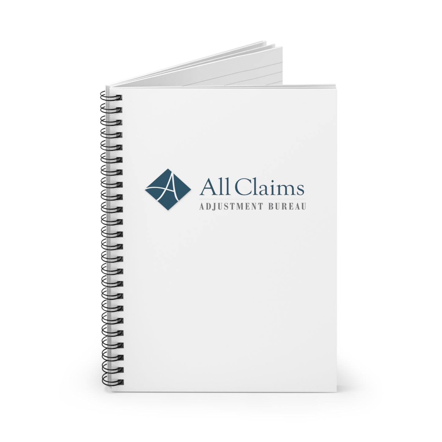 All Claims Spiral Notebook - Ruled Line