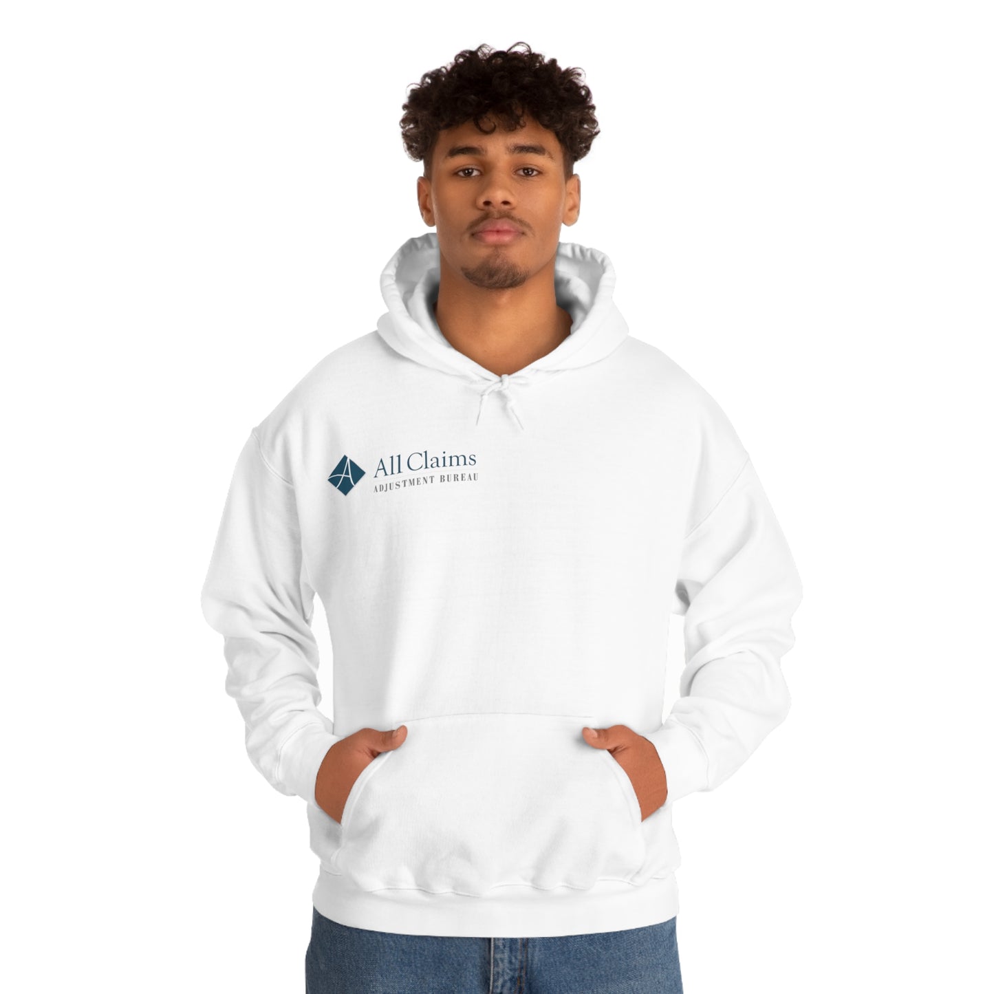 All Claims Side Logo Unisex Heavy Blend™ Hooded Sweatshirt